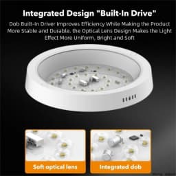 New Ultra-thin LED Ceiling Light CCT Button Dimming 3 Colors Panel Light Kitchen Bedroom Bathroom Highlight Round Ceiling Lamp