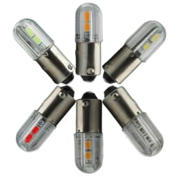 BA9S T4W Car Led Interior Bulb 6v 12v 24v 220v Mini Colorful 1W Auto Indicator Warning Light Signal Energy Saving Lamp 6 Volt
