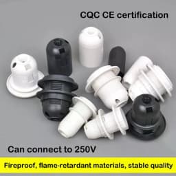 Led Light Bulb Lamp Base Head Power Holder AC Lampholder E14 E27 M10 Socket Electric Pendant Socket Screw Lamp Shade Converter