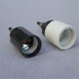 Sample High Quality Two-way Rotary Switch Ceramic Bakelite Socket E27 Eye Guard Lamp Head Light Accessories