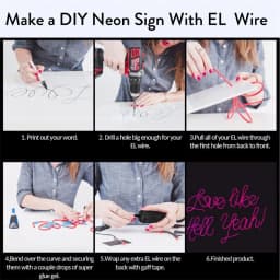1M 2M 3M 4M 5M Flexible Neon Glow Light EL Wire LED Strip 5V 3V 12V Waterproof Rope For DIY Car Party Room Clothing Decoration
