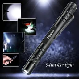 1PC Mini Portable Pen Lights 2000 Lumens Pocket Dentist Doctor flashlight Led Torches for Camping Outdoor Emergency light