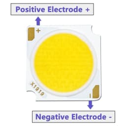 12W 18W 24W 30W 36W 42W DC36-39V Bridgelux Chip LED COB Light-Emitting Diode 19*19mm LED DIY LED Track Light Source Accessories