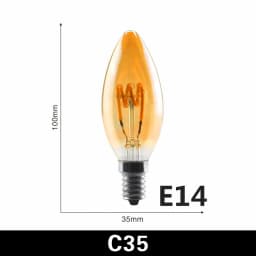 Retro Spiral Filament LED Bulb A60 C35 ST64 T45 G80 G95 G125 T1225 4W E27 220V Dimmable Edison Lamp 2200K Warm Yellow Led Light