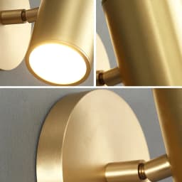 Modern Decoration Adjustable Angle LED Wall Lamps Lighting Vintage Home Vanity Light Fixture Sconce Lamps Gold Metal Iron Light