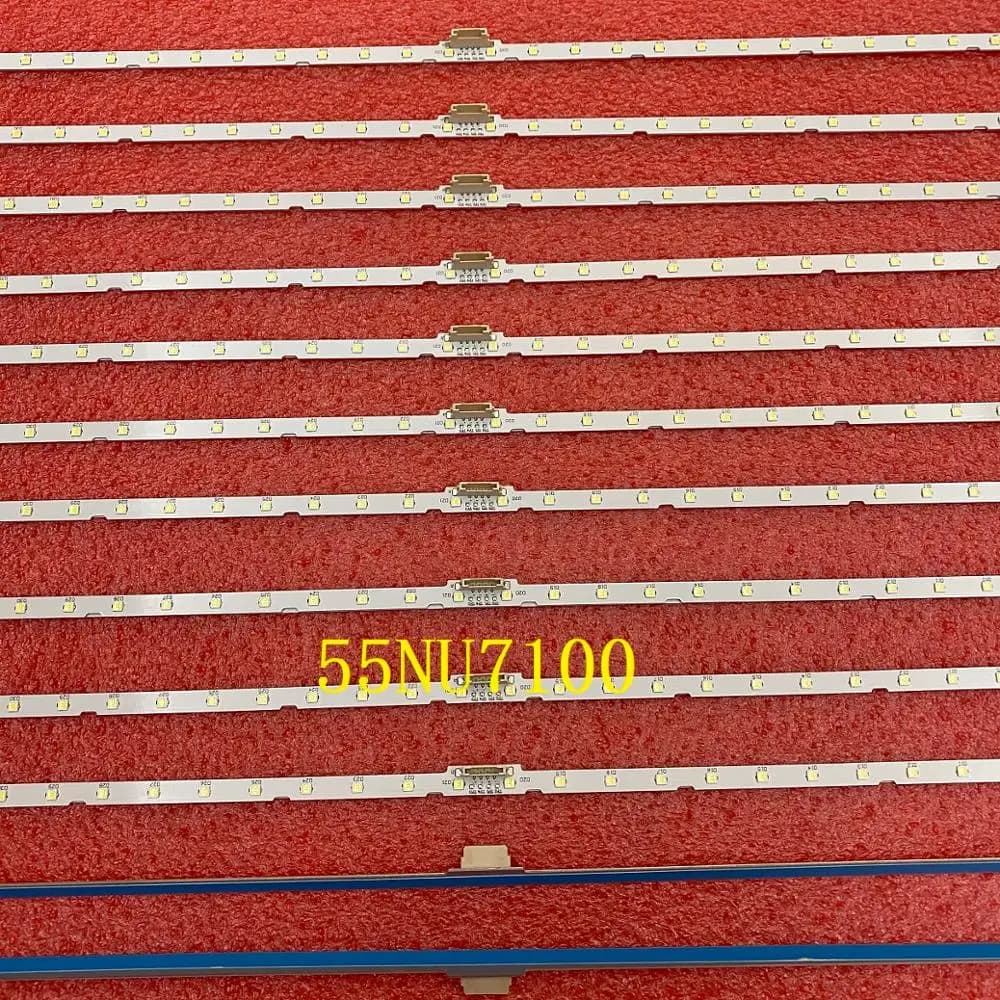 LED Strip For Samsung 55NU7100 UN55NU7100 UE55NU7100 UN55RU7100 UA55NU7100 UN55NU7200 UN55NU7400 UN55NU7100G