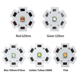 10pcs 1W 3W High Power LED Beads XP-E 3535 XPE Lamp Diode 3.5*3.5mm Full Spectrum Cool Warm White Green Deep Red660nm Royal Blue