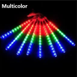 LED Meteor Shower Rain Tube String Lights Fairy Lights For Christmas New Year Garden Wedding Tree Party Decoration