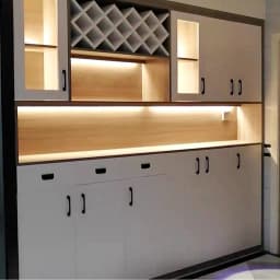 EU Plug 220V 1 Set Night Light with Motion Sensor Wardrobe Cabinet Lamp Kitchen LED Light Bar Hand Sweep