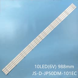 LED Strips for TD SYSTEMS 50 TV K50DLJ11US D50-M30 V500DJ6-QE1 JS-D-JP50DM-101EC (81112) A101EC (80510) RC50B19S-4KSM MS-L2608