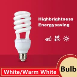 AC170-240V E27 5W/45W High Power Spiral Tube Energy Saving Lamp Fluorescent Light Bulb Tube Spiral Fluorescent Light Bulb