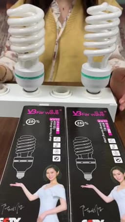 AC170-240V E27 5W/45W High Power Spiral Tube Energy Saving Lamp Fluorescent Light Bulb Tube Spiral Fluorescent Light Bulb