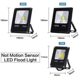 Led Flood Light 220V 50W 30W 10W Motion Sensor Reflector IP65 Waterproof Lighting Outdoor LED Spotlight Floodlight