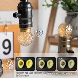 G40 E27 Low Watt 1W Led Night Bulbs Equal to 10 Watt Incandescent Bulb Dimmable Decorative Diamond Shaped Amber Glass Light Bulb