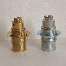 Vintage LED Lamp Hoder E14 DIY Industrial Pendant Light Bulb Base With Ring Retro Screw Socket Fitting Adapter Lampholder