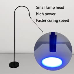 5W High-Power UV LED Curing Lamp for Beauty Eyelashes, False Eyelashes, Fast Curing, Drying, Grafting, Silent Feet, UV Vertical