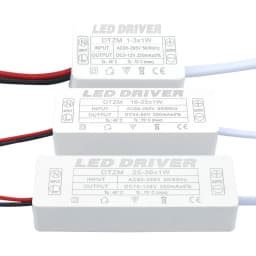 LED Driver 250mA 1-3W 3-5W 4-7W 8-12W 12-18W 18-25W 25-36W LED Power Supply Unit 250mA AC90-265V Lighting Transformers For LEDs