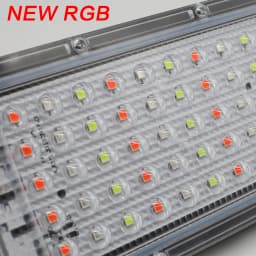 2pcs/lot 50W LED Lamp beads SMD 2835 LED Chip Smart IC Floodlight 220V 240V Outdoor DIY LED Bulb Flood Light Spotlight Lighting