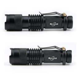 ZK20 3000LM Led Flashlights Portable LED Camping Hunting Lamp Torch Lights Night Light Lantern Military Police Flashlight Torch