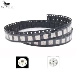 10-1000PCS WS2812B RGB LED Chip 5050SMD , WS2812 Individually Addressable Chip Pixels Black/White PCB DC5V