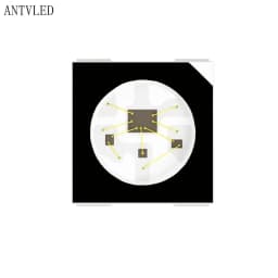 10-1000PCS WS2812B RGB LED Chip 5050SMD , WS2812 Individually Addressable Chip Pixels Black/White PCB DC5V