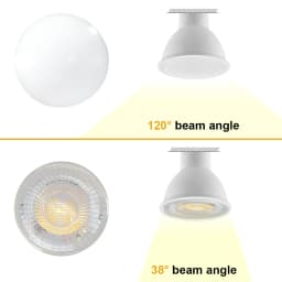 Gatetop Led Spotlight AC220V GU10 GU5.3 Bulb MR16 Spot Lighting Bulb Indoor Lighting Home Decoration Bulbs