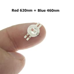 2*3W Bicolor Led Yellow White/Yellow Red/UV White/Red White/White Warm/ All Color Can Custom Produce for DIY Led Light