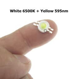 2*3W Bicolor Led Yellow White/Yellow Red/UV White/Red White/White Warm/ All Color Can Custom Produce for DIY Led Light