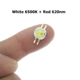2*3W Bicolor Led Yellow White/Yellow Red/UV White/Red White/White Warm/ All Color Can Custom Produce for DIY Led Light
