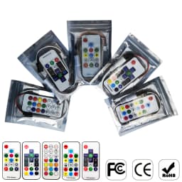 DC5-24V 3Pin WS2812B WS2811 Mini RF USB DC Controller 14 17 21 Keys Led Remote For Individually Addressable 5050 RGB Strip Light