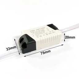 LED Driver 12+4W,18+4,18+6W Transformer for 2 Color Ceiling Dowlights Two Output:DC12-21V,36-62V 300mA 4pin Connector AC110V-265