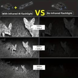 IR 850nm&940nm Latest Infrared Chip LED Zoom Night Vision Infrared Fill Light Tactical Hunting Zoom Flashlight IR Lighting Light