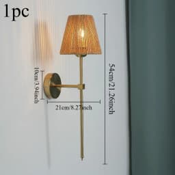 Nordic Simple Wall Lamp for Minimalist Metal Light Bedroom Bedside Lamp Corridor Decor Cloth Cover Wall Sconce Indoor Luminaire