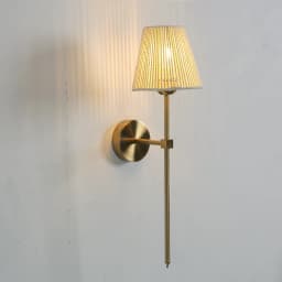 Nordic Simple Wall Lamp for Minimalist Metal Light Bedroom Bedside Lamp Corridor Decor Cloth Cover Wall Sconce Indoor Luminaire