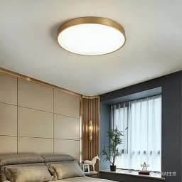 Modern LED Aisle Ceiling Light Lamps For Bedroom Corridor Garage Cloakroom Balcony Indoor Lighting Fixtures Simple Golden Round