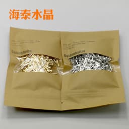 150PCS 25/33/45mm Pins Metal Buckles Butterfly Bowtie Connectors DIY For Crystal Prisms Pendants Beads Chandelier Lighting Parts