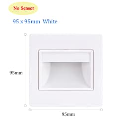 Recessed Ladder Wall Light 1.5W LED Stair&Step Lamp For Staircase Stairway Corridor Foyer Bedside Indoor Nightlight 95x95m