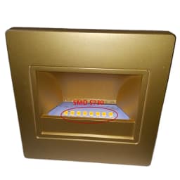 Recessed Ladder Wall Light 1.5W LED Stair&Step Lamp For Staircase Stairway Corridor Foyer Bedside Indoor Nightlight 95x95m