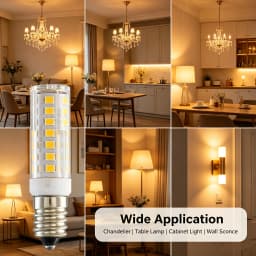 E14 LED Bulb Lamp Mini Corn Bulb Light 7W 9W 12W 15W AC 220V 230V 240V 2835 SMD 360 Beam Angle Replace Halogen Chandelier Lights