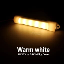 DC5V 12V/24V LED Light Strip 10cm 12LEDs 6LEDs Hard Rigid Tube Bar Lamp IP30 5730-led Bead Lights Strips For DIY