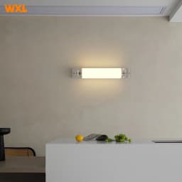 Minimalist Bedroom Bedside Wall Lamp Background Decoration House Creative Long Atmosphere Led Artn Indoor Lighting For Home