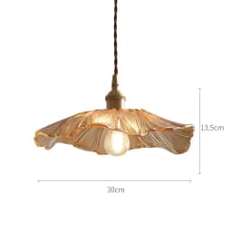 Vintage Pendant Lights Flower Glass Hanging Lamps Home Decoration Lighting Living Room Bedroom Bedside Light Fixture Indoor Shop