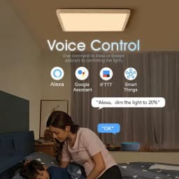 36W Smart LED Ceiling Light TUYA Dimming Wifi Bluetooth 85V-265V Voice Control ALEXA Google Assistant Timing Bedroom Living Room