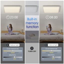36W Smart LED Ceiling Light TUYA Dimming Wifi Bluetooth 85V-265V Voice Control ALEXA Google Assistant Timing Bedroom Living Room