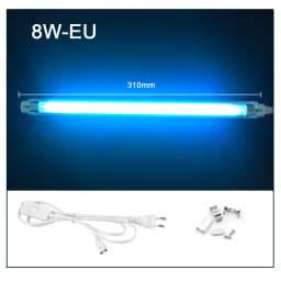 220V 110V 8W 6W Steril Lamp Germicidal Ultraviolet Light Quartz Lamp T5 Tube UVC Bactericidal LED Lamp UV Lamp Sterilization