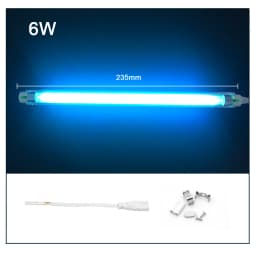 220V 110V 8W 6W Steril Lamp Germicidal Ultraviolet Light Quartz Lamp T5 Tube UVC Bactericidal LED Lamp UV Lamp Sterilization