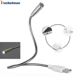 USB LED Book Light Mini LED Lights Eye-protection Reading Lamp Bedside Table Lantern for Laptop Computer Notebook