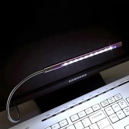 LED Clip Light with Switch, USB LED Light for Reading Study Book Lights Lampara De Escritorio Table Lamp Desk Decor