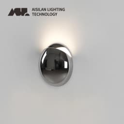 Aisilan LED Wall Lamp Garden Outdoor Waterproof IP67 Indoor Modern 7W Wall Lighting for Bedroom Nightstand Stair Entrance