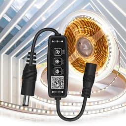 DC5-24V 5050 2835 Single Color LED Controller Dimmer for Bluetooth APP Button RF Remote Control for SMD COB Strip Tape Lights